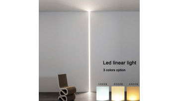 Linear light installation