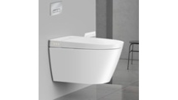 low price Wholesale new style   ultraviolet rays smart Sanitary Ware Bathroom   Wall Hung Ceramic Round Toilet1