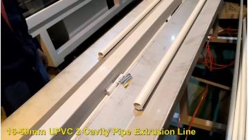 16-50mm Dual cavity conduit pipe extrusion line 
