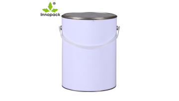 5L tin can with lid 