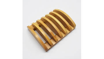 Good Quality Dish Rack Pot Lid Holder Rubber Wood Plate Rack for Kitchen Organizer Storage1