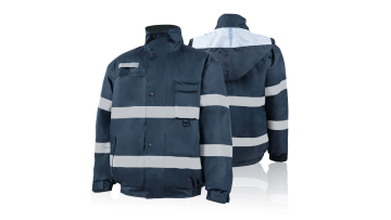 JK44 Hi Vis Reflective Jacket Winter Safety Jacket