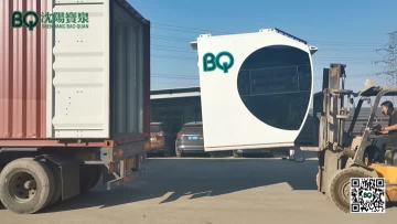 BQ GHD4510 tower crane shipped from factory