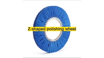 Z-shaped polishing wheel