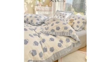 Princess style printing bedding set 