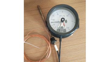 Pressure-type electric contact thermometer 