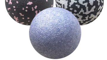 Customize Logo Black Color EPP Material Deep Tissue Yoga Massage Ball1