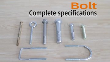 HCH Manufacturing Wholesale Price All kinds of bolts and nuts Screw washers Metric stainless steel galvanized hexagon bolts1