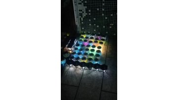 LED Solar Mosaic innovative Colorful Whirlwind  Outdoor Led Hang Garden Party Holiday Night Table Light1