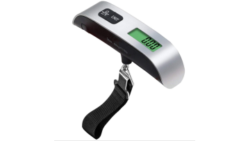 Luggage scale with nylon woven strap