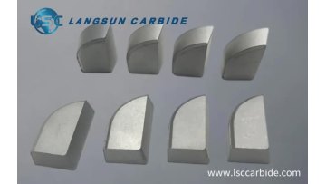 Carbide brazed parts for mining equipment