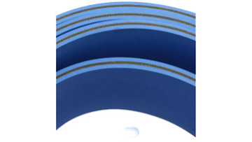 Blue Color Flat Transmission Belt for Box Pasting 