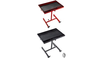 29 Inch red rolling tool cart