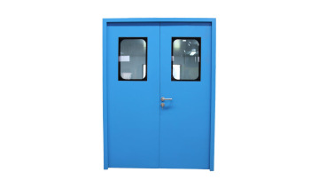 Pharmaceutical clean room steel door