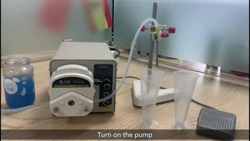 BT300FJ foot pedal control peristaltic pump 