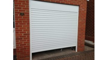 Automatic insulated aluminum roller shutter doors