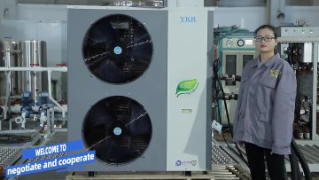 YKR Air to Water Heat Pumps DC Inverter Wifi Evi CE New Air Source For Low temperature R32 Water Heat Pump Water Heaters1