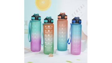 colorful sports bottle