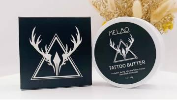 Private Label Tattoo Butter for Before, During, After The Tattoo Process Lubricates & Moisturizes tattoo cream1