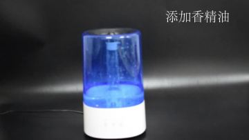 Portable h2o	 humidifiers Low Noise Diffuser  Sprayer Mini Humidifier Air Huminidier with LED Night Light1