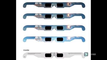 High Quality Solar Eclipse Glasses Avoid Injuring 