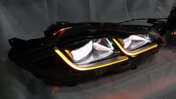 Jaguar XJ LED headlights