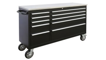 56 Inch Black Big Capacity Cabinet