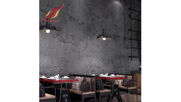 hongtai cement vinyl on wallpaper video