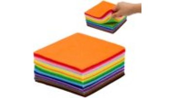 soft hard needle punched  100% polyester nonwoven Felt Sheet handmade DIY felt colorful fabric1