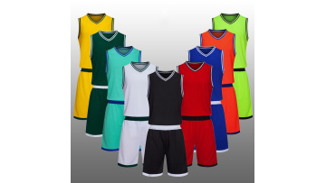 Summer new reversible basketball uniform men's women's jerseys sports set competition training quick drying child football wear1