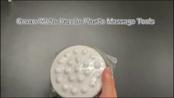 Massage Tools-Green+White Handle Plastic 