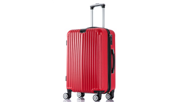 Hot design carry on luggage with double wheels