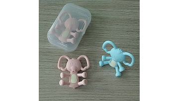 Silicone elephant teether