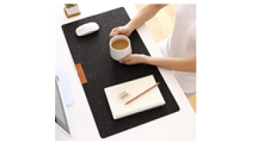 Manufacturer Durable Computer Customized Color Logo Desk Pad  Felt Table  Pads for Office and Home1