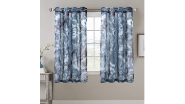 tie dye curtain