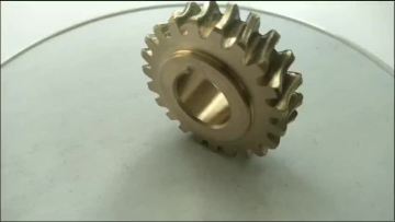 Casting bronze mini metal worm gear wheel1