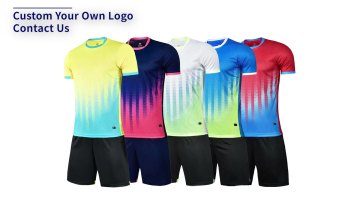 Low MOQ Cheapest Soccer Jerseys Elasticity Breathable Quick Dry Printing Training Soccer Wear Soccer Jersey Football Jersey1