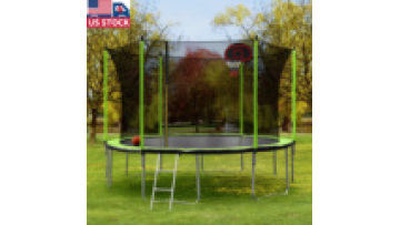 US delivery outdoor cheap trampoline 366cm for kids gift happy jumping1