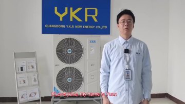 YKR Custom A+++ Wifi Control Energy Saving Heat Pump Air To Water R32 Monoblock 9kW For Heating For Home1