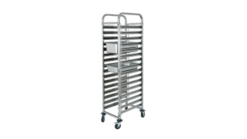 Stainless Steel GN Pan Trolley