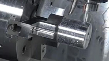 CNC machining custom titanium gear shafts