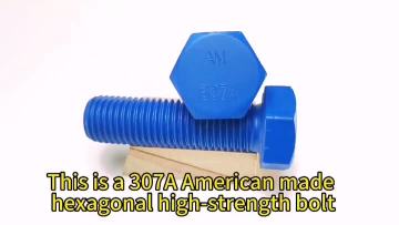 ASTM high-strength A325 hexagonal bolt