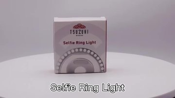 2020 Low MOQ selfie ring light Customized Logo Rechargeable LED Ring Light for Cell Phone1
