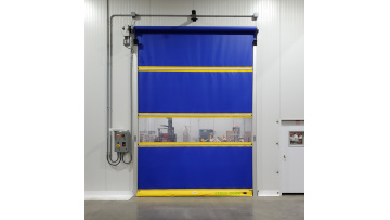 Pvc Rapid Door With Auto Radar Sensor-1