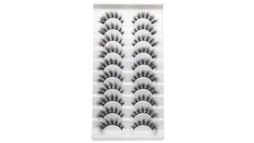 10 pairs eyelashes