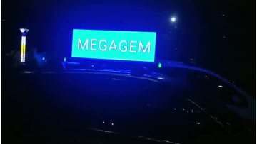 new taxi led screen