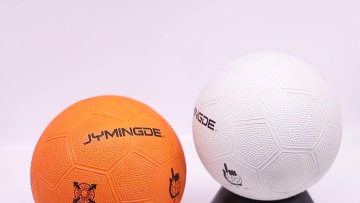 Custom print orange white cheap ballon de handball ball size 1 2 31