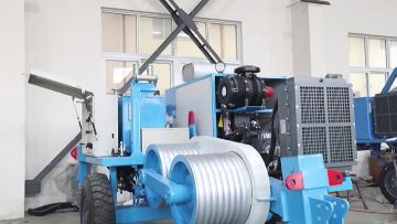80kN hydraulic cable puller