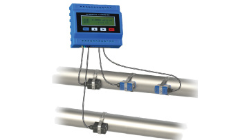 Modular digital clamp-on flowmeter and clamp-on ultrasonic flow meter for flowmeter clamp on1