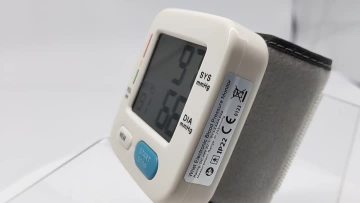 wrist blood pressure monitor